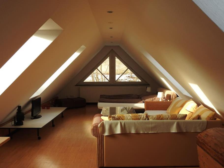 Dachwohnung Mit Wasserblick Und Eigenem Bootssteg Berlin Exteriör bild