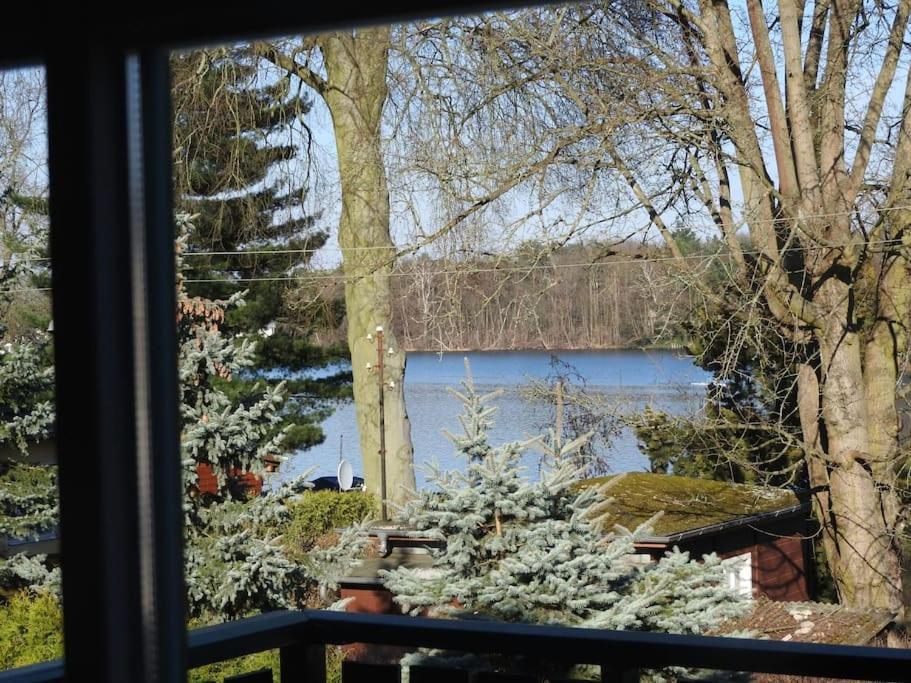Dachwohnung Mit Wasserblick Und Eigenem Bootssteg Berlin Exteriör bild