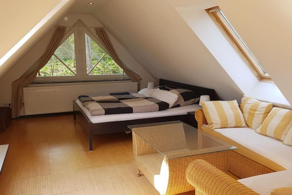 Dachwohnung Mit Wasserblick Und Eigenem Bootssteg Berlin Exteriör bild